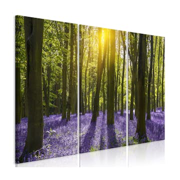 Tavla Arkiio Hyacinth Field 3 delar