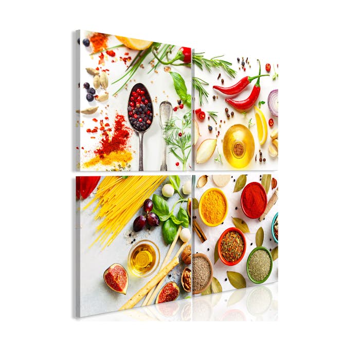 Tavla Arkiio Spices Of The World 4 delar