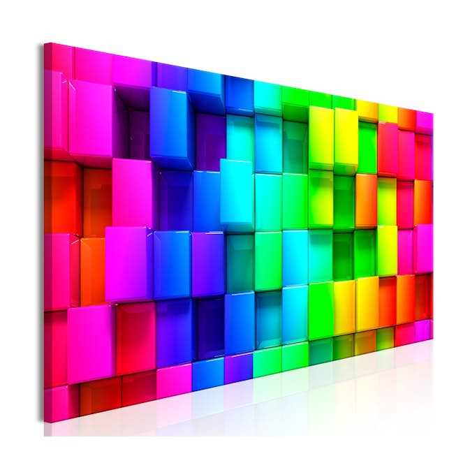 Tavla Arkiio Colourful Cubes