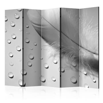 Rumsavdelare Arkiio White Feather II Grå/Vit 225x172 cm