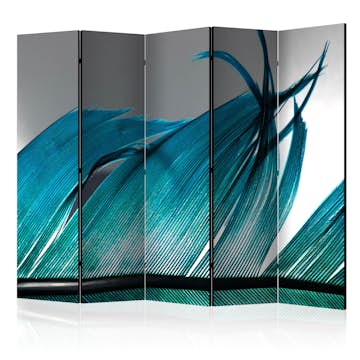 Rumsavdelare Arkiio Turquoise Feather II 225x172 cm