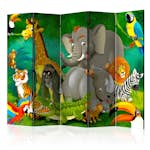 Rumsavdelare Arkiio Colourful Safari II 225x172 cm