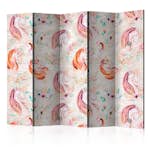 Rumsavdelare Arkiio Pastel Unicorns II 225x172 cm