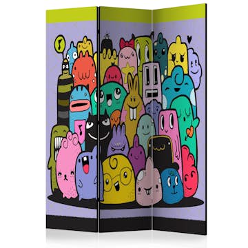 Rumsavdelare Arkiio Monsters From 3rd C Grade 135x172 cm