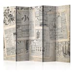 Rumsavdelare Arkiio Vintage Newspapers II 225x172 cm