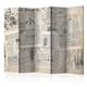 Rumsavdelare Arkiio Vintage Newspapers II 225x172 cm