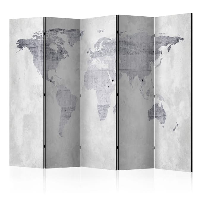 Rumsavdelare Arkiio Concrete Map 225x172 cm