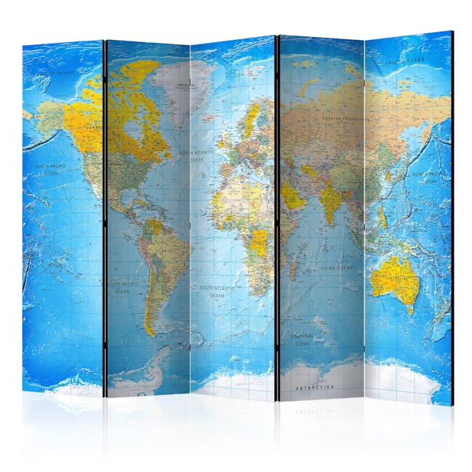 Rumsavdelare Arkiio World Classic Map 225x172 cm