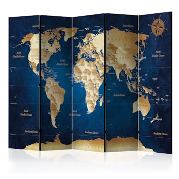 Rumsavdelare Arkiio The Dark Blue Depths 225x172 cm