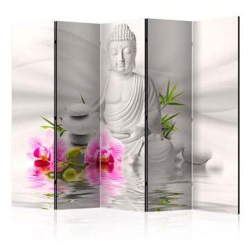 Rumsavdelare Arkiio Buddha and Orchids II 225x172 cm