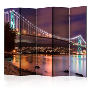 Rumsavdelare Arkiio Glow Above the City II 225x172 cm