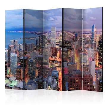 Rumsavdelare Arkiio Illuminated Chicago II 225x172 cm