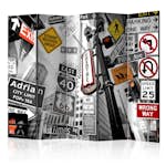 Rumsavdelare Arkiio New York Signs II 225x172 cm