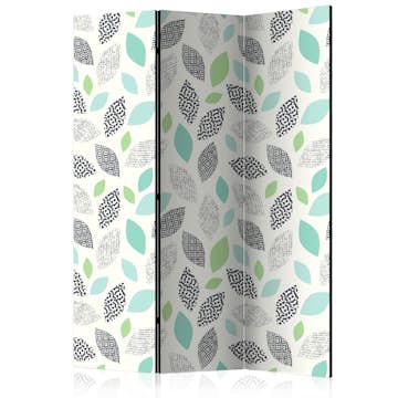 Rumsavdelare Arkiio Patterned Leaves 135x172 cm