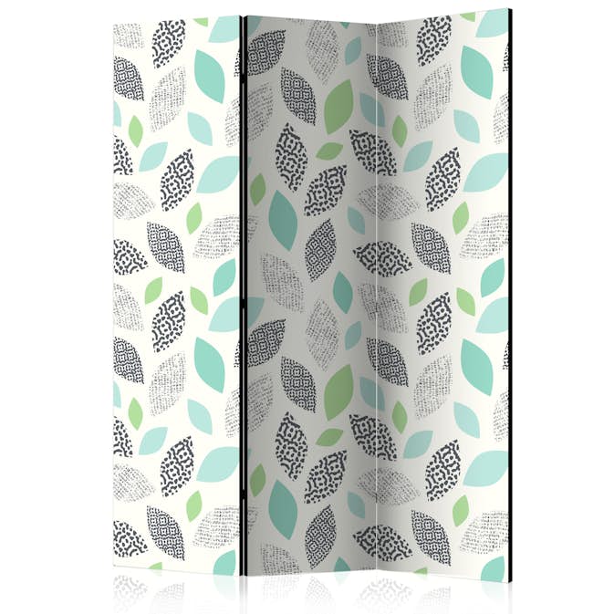 Rumsavdelare Arkiio Patterned Leaves 135x172 cm