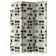 Rumsavdelare Arkiio Black And White Dots 135x172 cm