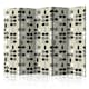 Rumsavdelare Arkiio Black and White Dots II 225x172 cm