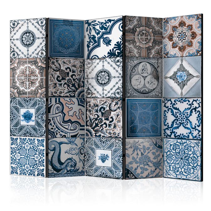 Rumsavdelare Arkiio Blue Arabesque II 225x172 cm