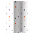 Rumsavdelare Arkiio Triangles Rain 135x172 cm