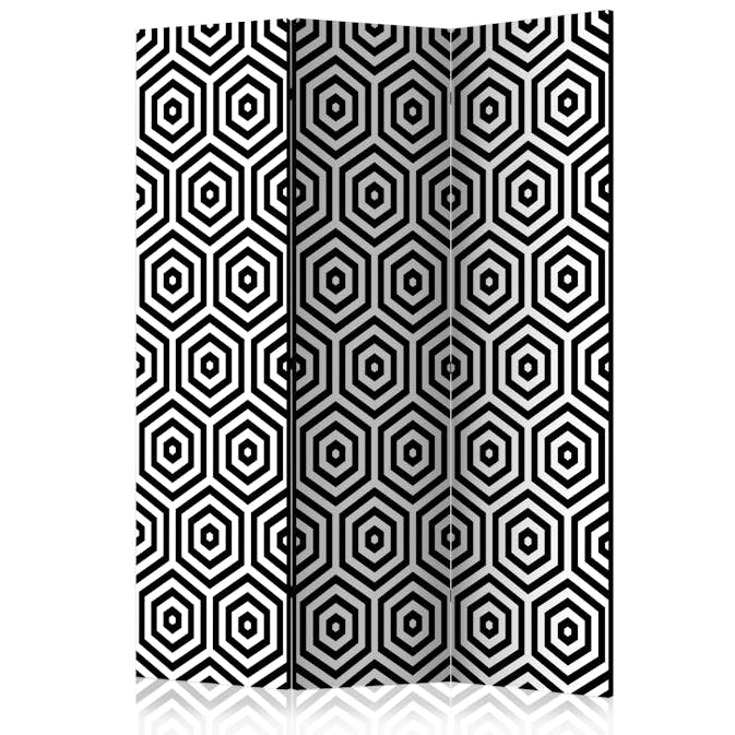 Rumsavdelare Arkiio Black And White Hypnosis 135x172 cm