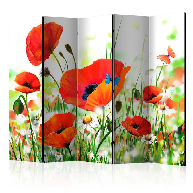 Rumsavdelare Arkiio Country Poppies II 225x172 cm