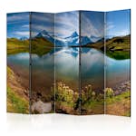 Rumsavdelare Arkiio Lake with Mountain Reflection Switzerland II 225x172 cm