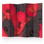 Rumsavdelare Arkiio Pleated Poppies II 225x172 cm