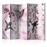 Rumsavdelare Arkiio Flying Hummingbirds Pink II 225x172 cm
