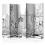 Rumsavdelare Arkiio Street in New York City II 225x172 cm