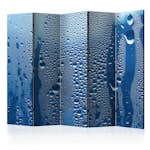 Rumsavdelare Arkiio Water Drops on Blue Glass II 225x172 cm