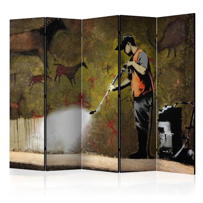 Rumsavdelare Arkiio Banksy Cave Painting II 225x172 cm