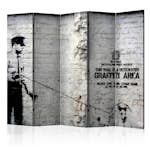 Rumsavdelare Arkiio Banksy Graffiti Area II 225x172 cm