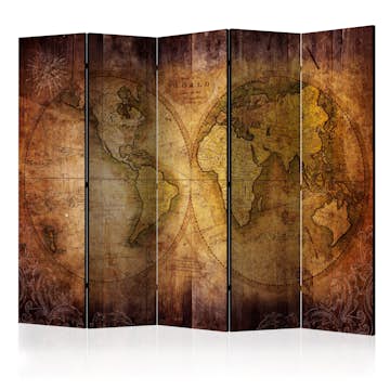 Rumsavdelare Arkiio World on Old Map II 225x172 cm