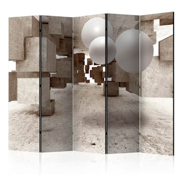 Rumsavdelare Arkiio Concrete Maze II 225x172 cm