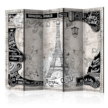 Rumsavdelare Arkiio Bonjour Paris II Eiffeltornet 225x172 cm