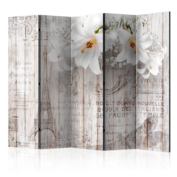 Rumsavdelare Arkiio Parisian Lilies II 225x172 cm
