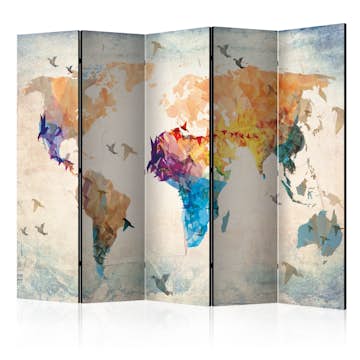 Rumsavdelare Arkiio Paper Birds II 225x172 cm