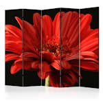 Rumsavdelare Arkiio Red Gerbera Flower II 225x172 cm