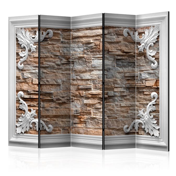 Rumsavdelare Arkiio Brick In The Frame Brown II 225x172 cm