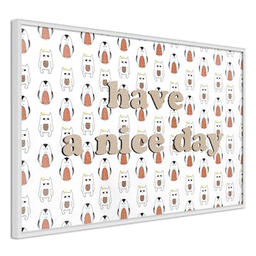 Poster Artgeist Affisch Have a Nice Day