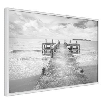 Poster Artgeist Affisch Concrete Pier