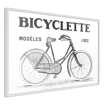Poster Artgeist Affisch Old Bike