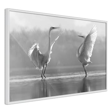 Poster Artgeist Affisch Heron Love