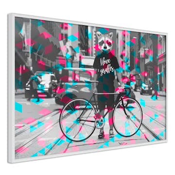 Poster Artgeist Affisch I Love Giraffes