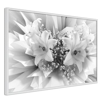 Poster Artgeist Affisch Geometric Bouquet