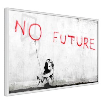 Poster Artgeist Affisch No Future