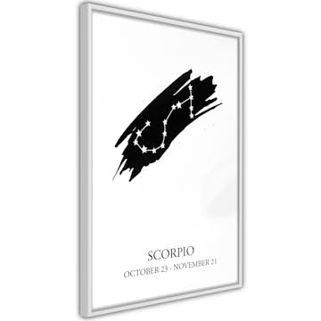 Poster Artgeist Affisch Zodiac Signs Scorpio