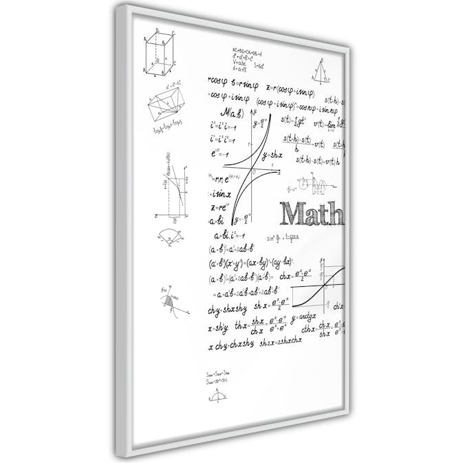 Poster Artgeist Affisch Math