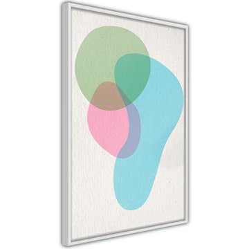 Poster Artgeist Affisch Colourful Spots