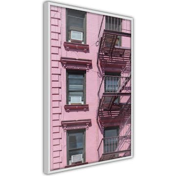 Poster Artgeist Affisch Fire Stairs